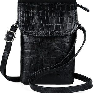 Genuine Leather Small Crossbody Bags for Women Cell Phone Bag Cross Body Purses,